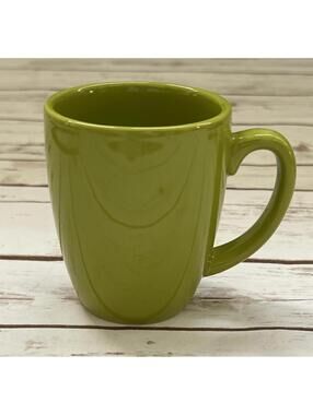 Corelle Chartruse Green Ceramic Coffee Mug
